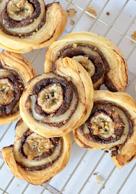 Chocolate & Banana Pinwheels