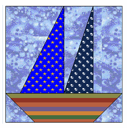 quilt inspiration: free pattern day: sailboats