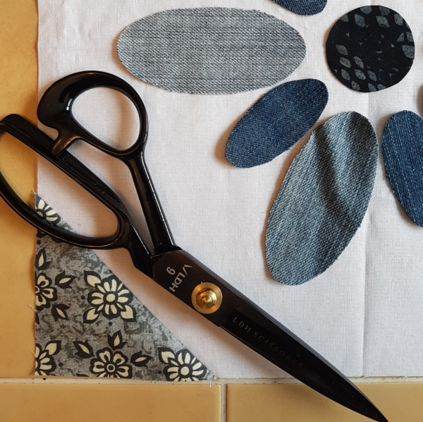 Midnight Edition Fabric Shears from LDH Scissors - Ritual Dyes