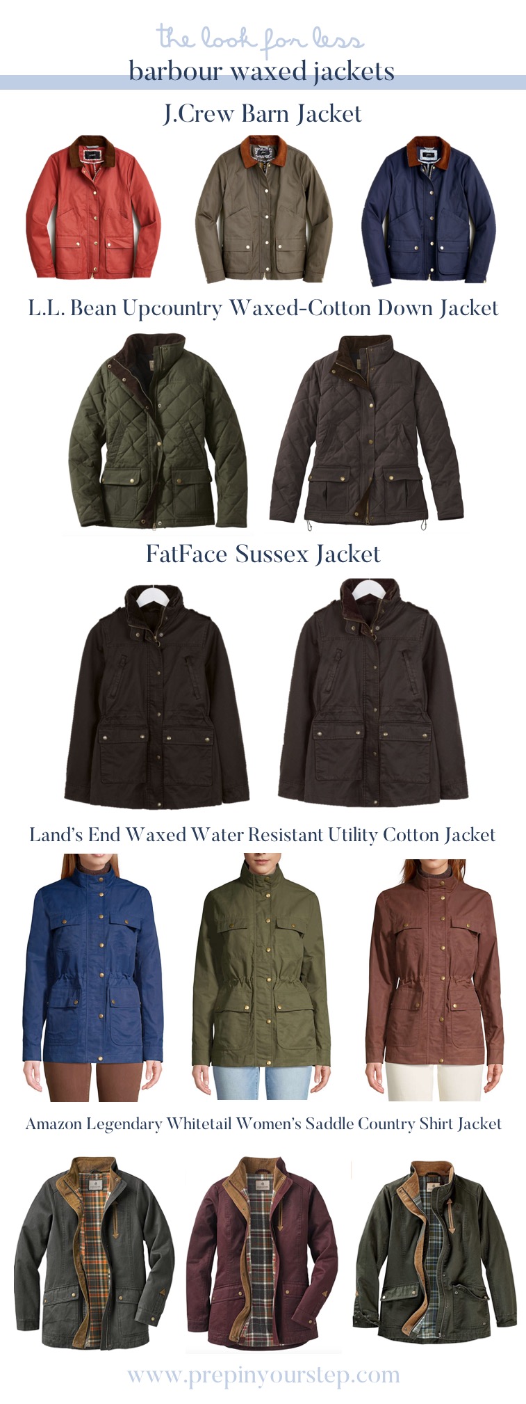 Prep In Your Step: Building Your Perfect Barbour Jacket and Barbour ...