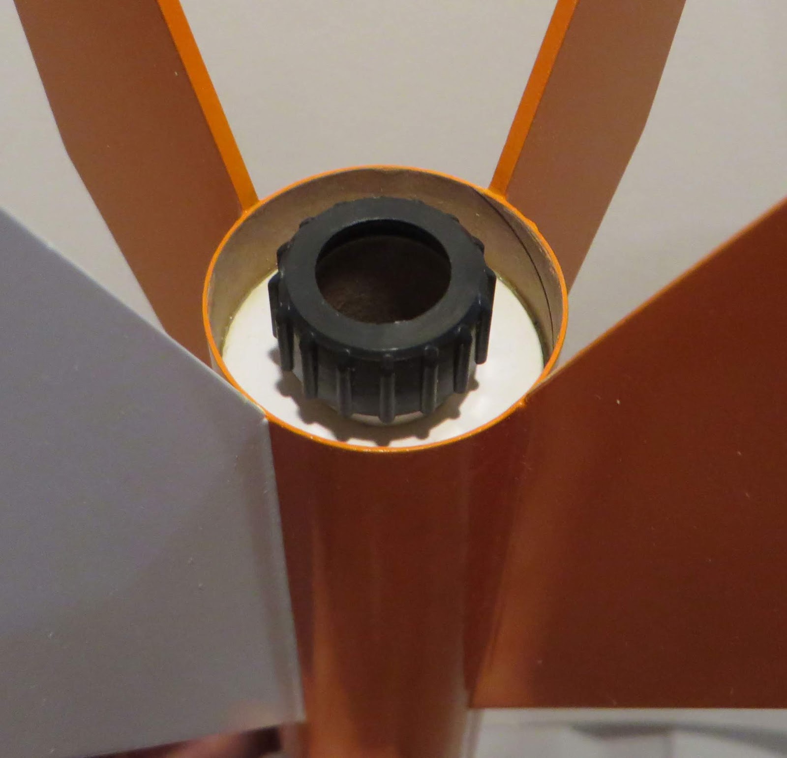 Model Rocket Building Estes Boosted Bertha 001946 Build, Part 10