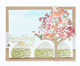 Stampin' Up! Beauty of the Earth Easy Side Step Card + VIDEO Tutorial & Bonus Ideas ~ www.juliedavison.com #stampinup