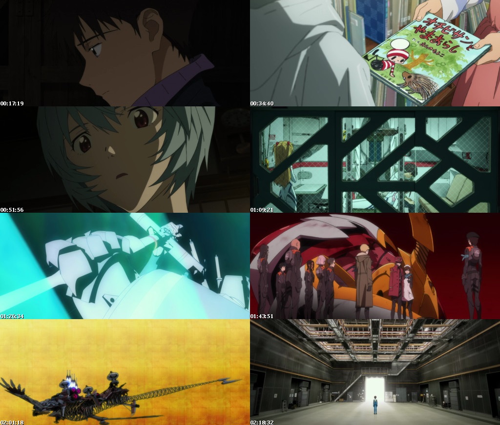 Evangelion: 3.0+1.0 Thrice Upon a Time (2021) Hindi Dual Audio 450MB WebRip 480p Free Watch Online Full Movie Download Worldfree4u 9xmovies