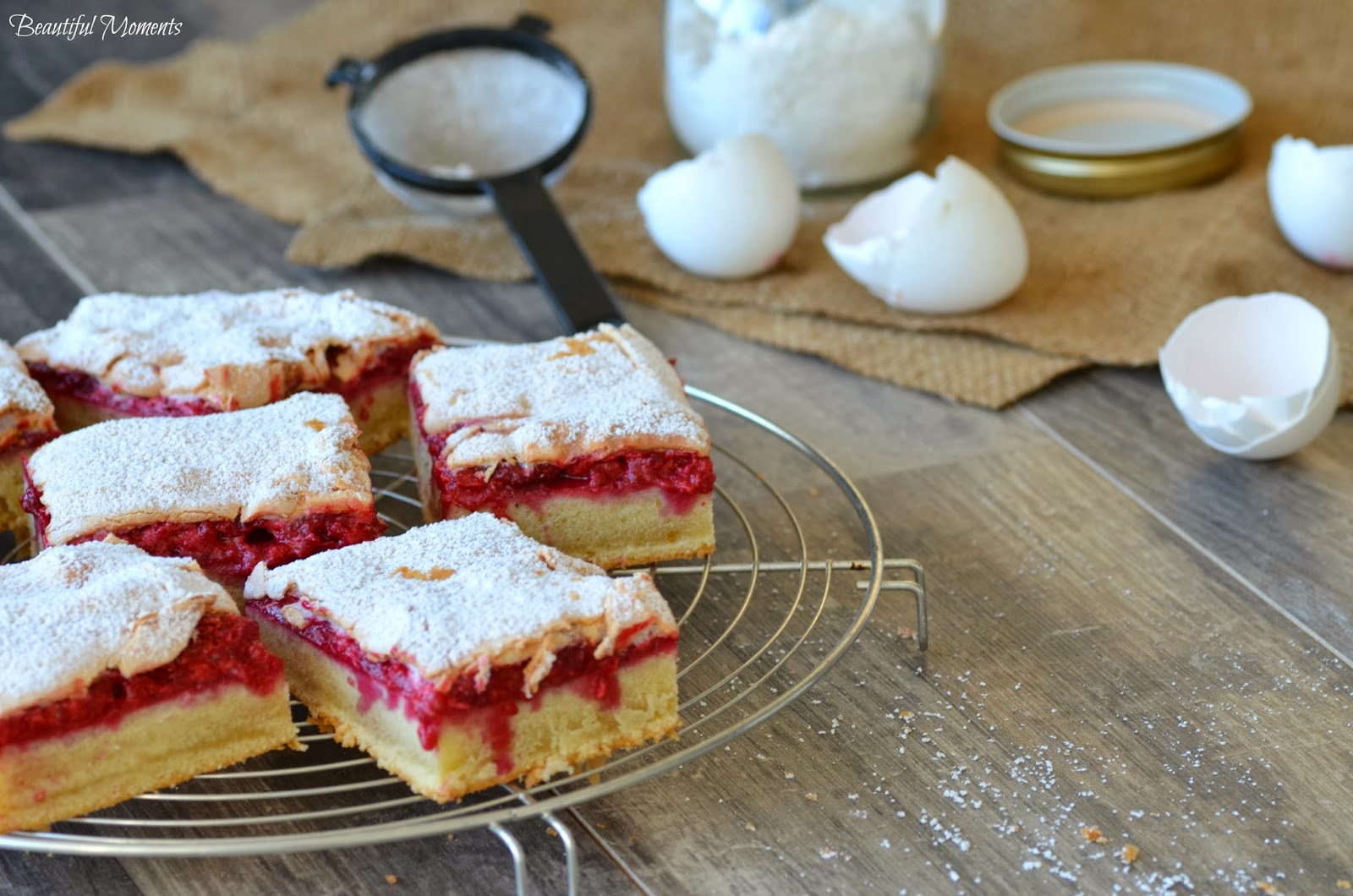 Beautiful Moments: Himbeerkuchen mit Baiser