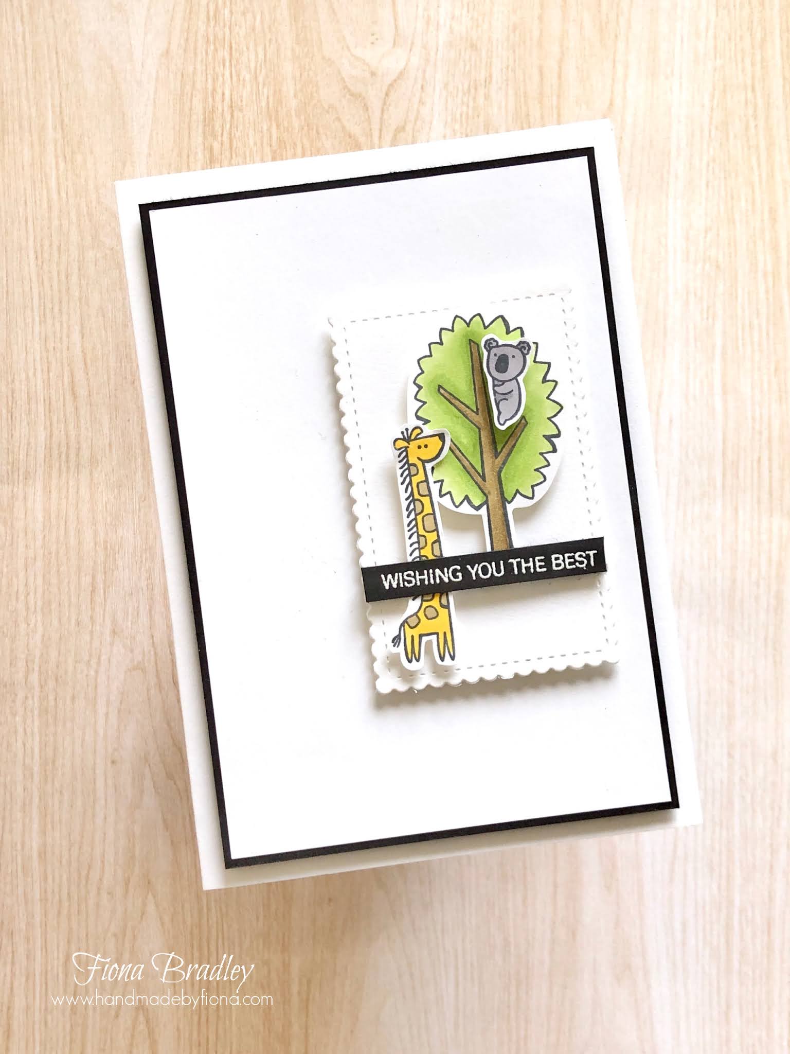 Learn How to Make Clean and Simple Cards Handmade by Fiona