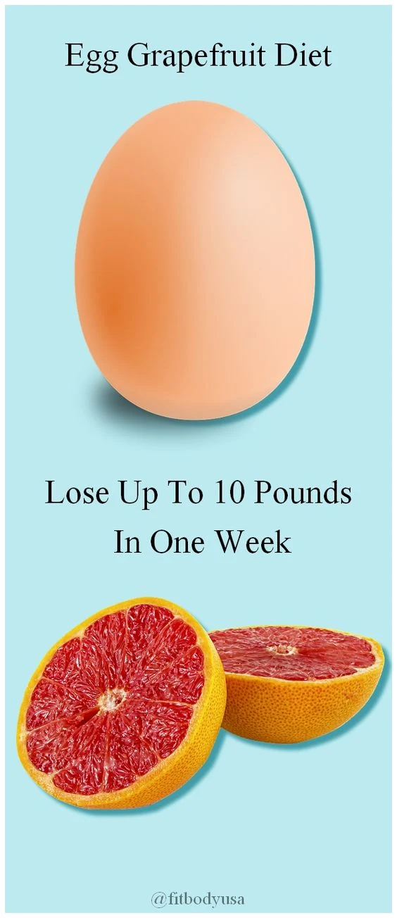 Eggs And Grapefruit Diet Menu