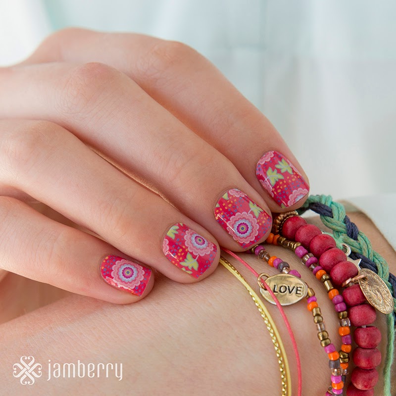True's Gift's From the Heart Nepal Relief Nail Wrap by Jamberry Nails