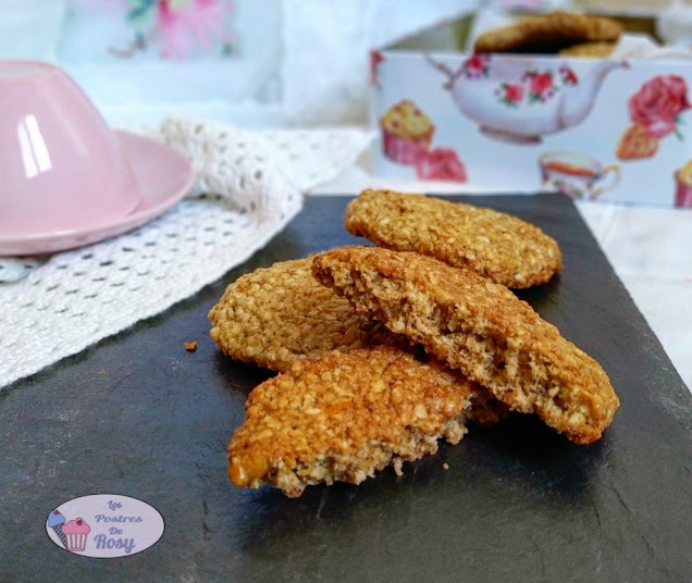 GALLETAS DE AVENA, NARANJA Y NUECES SIN LACTOSA, SIN GLUTEN