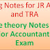 Book Keeping and Accounting Notes for RPSC JR Accountant and TRA