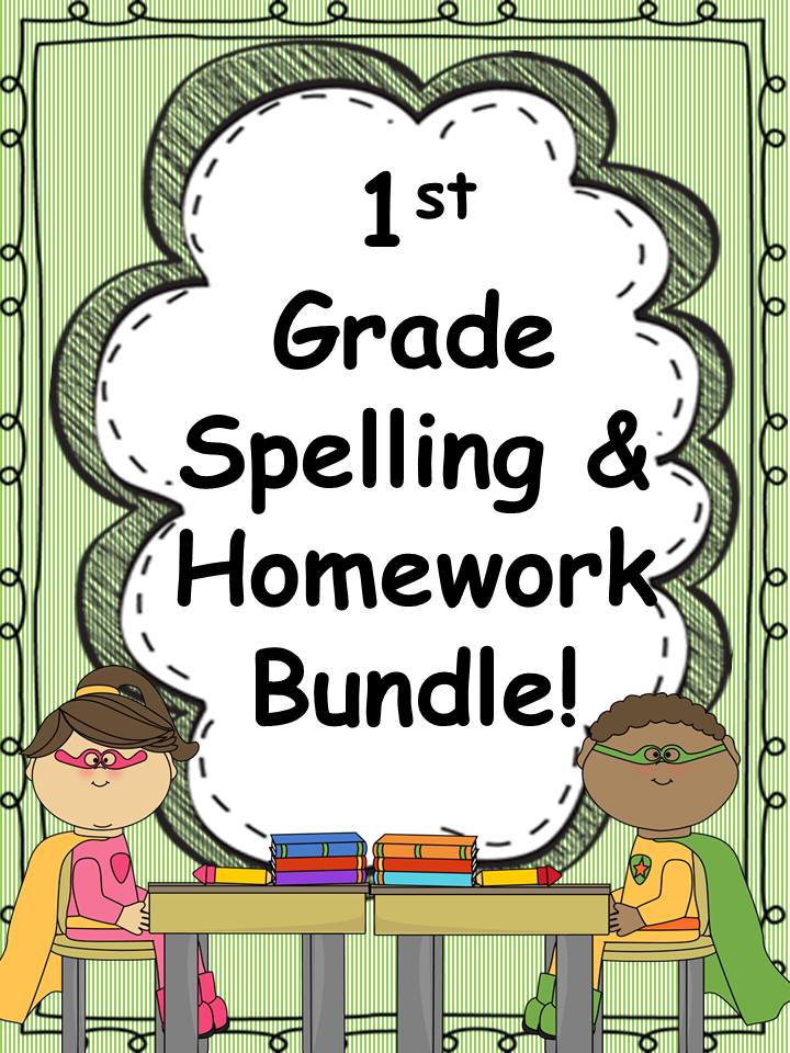 Lesson Plans & More by Mrs Wenning's Classroom!: 1st Grade Homework and