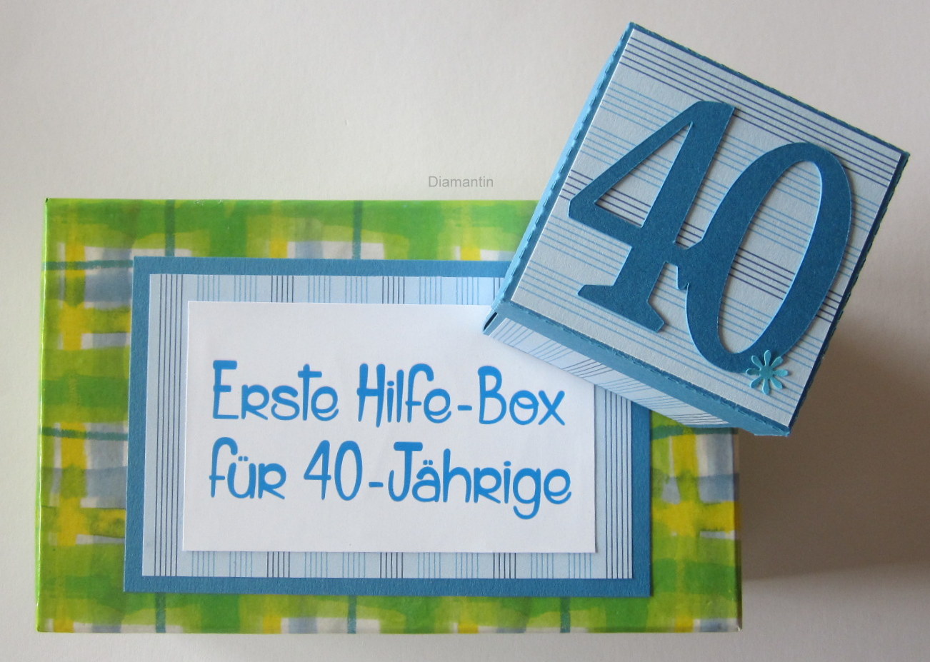 Diamantin´s Hobbywelt: Geburtstagsset zum 40. Geburtstag