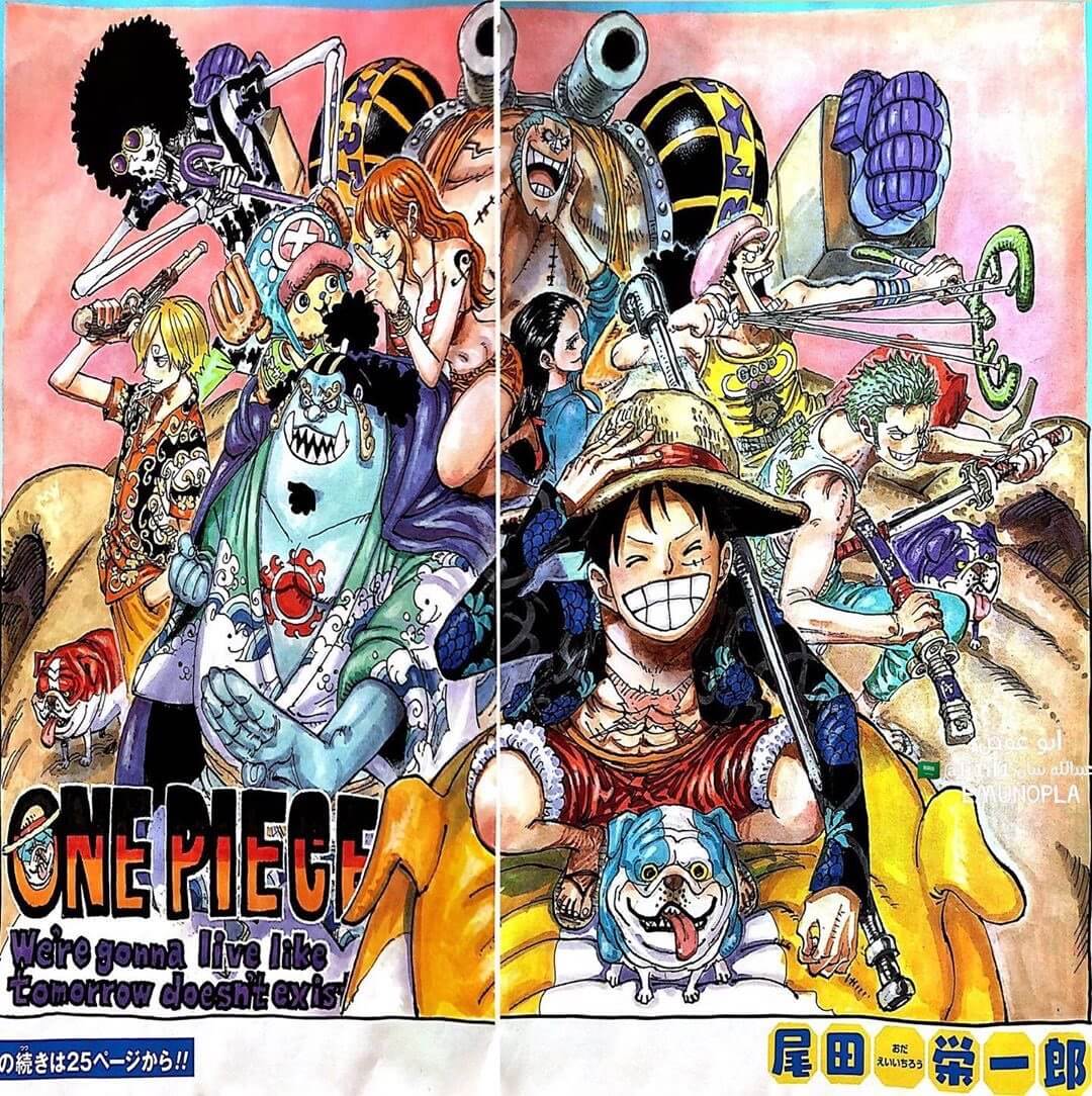 ون بيس مانجا 1021