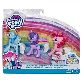 My Little Pony Rainbow Tail Surprise 3-pack Pinkie Pie Brushable Pony