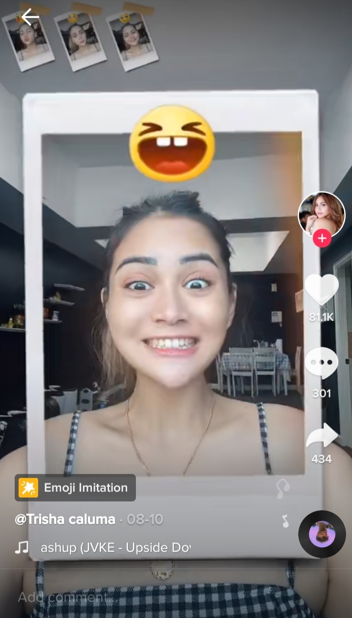 Emoji Imitation TikTok Filter How to get emoji imitation Tiktok on filter MANGGO NEWS
