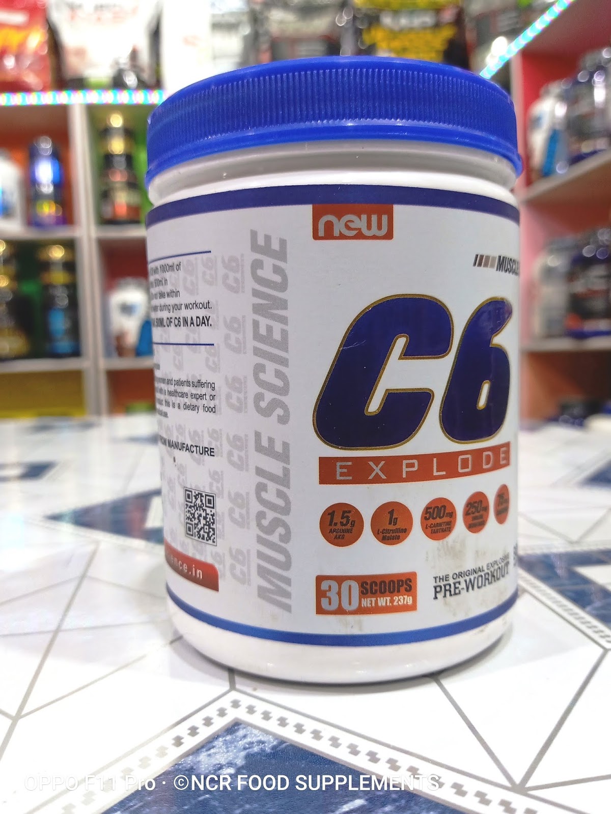 Muscle Science C6 Explode PreWorkout (30 Servings) NCR Food Supplements