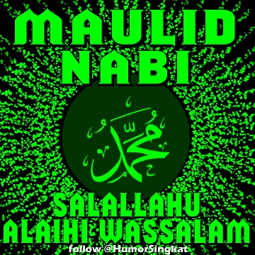 Kaligrafi Maulid Nabi Muhammad SAW - Gambar Profile