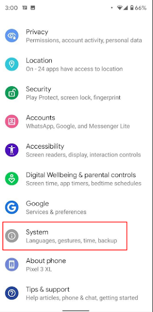 How to Enable Android 10 new swipe Gestures navigation