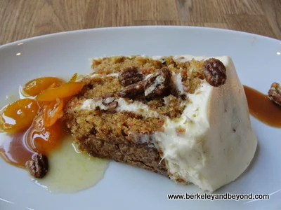 carrot cake at Homestead in Oakland, CA