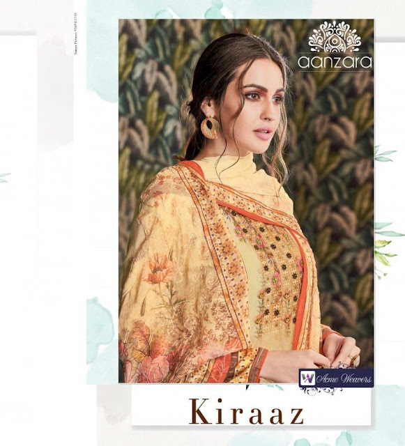 Aanzara Kiraaz Cotton Salwar Kameez Collection 