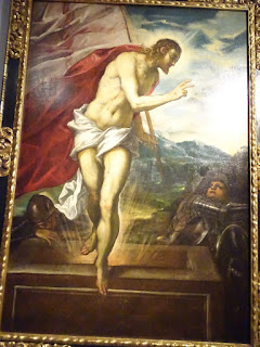 Tintoretto, Auferstehender Christus, um 1555