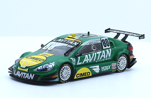 Peugeot 408 Marcos Gomes 2015 1/43 Coleção Stock Car