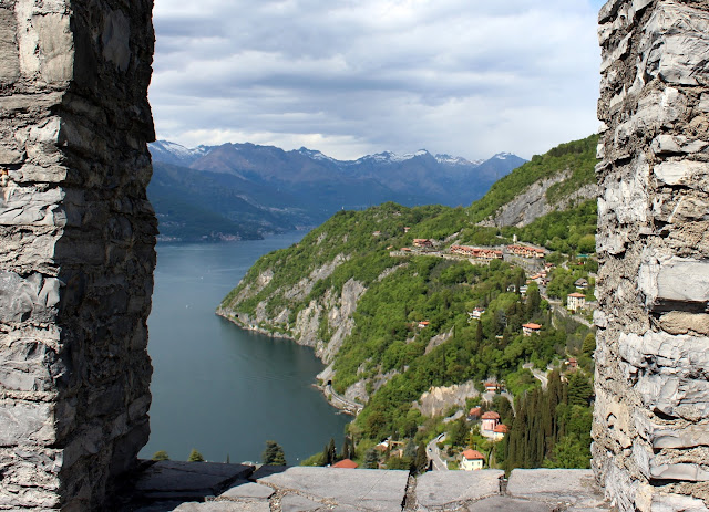 Vistas desde el castillo de Vezio. Varenna