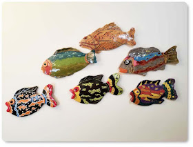 Ceramic Wall Decor Handmade Ceramic Fish Wall Art
