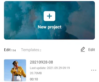 create a new project create a new project