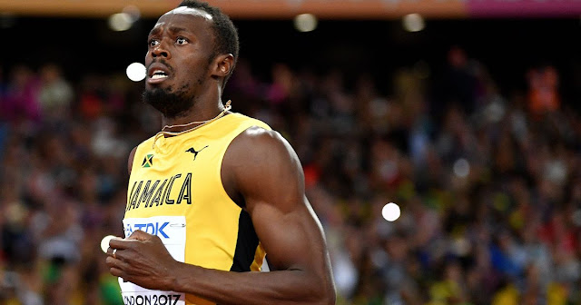 Usain bolt stunned by Justin Gatlin in his final 100m race Usain bolt stunned by Justin Gatlin in his final 100m race