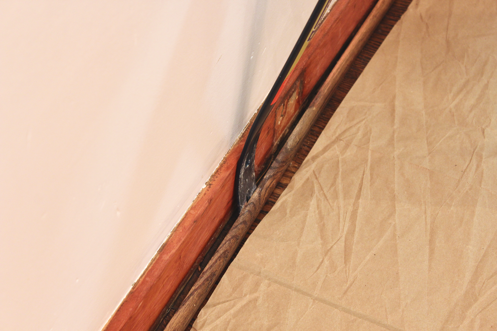 How to Remove Wall Trim | Sarah & Nick