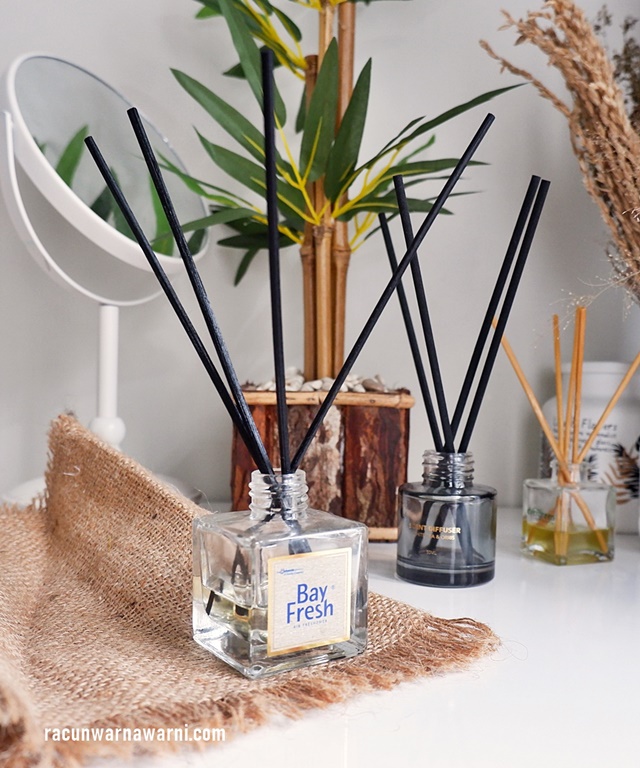 Review 3 Reed Diffuser Murah Racun WarnaWarni
