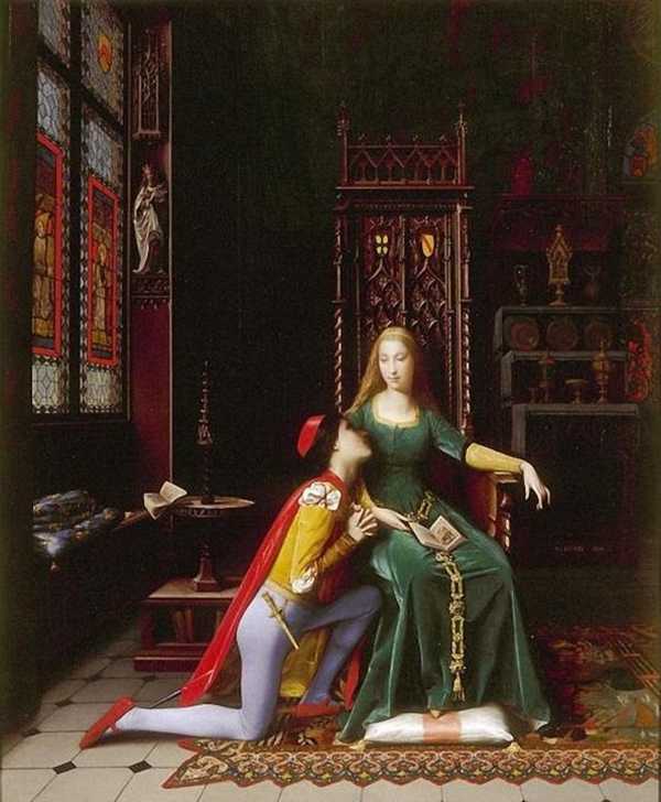 Adolphe Alexandre LESREL (18391921) Catherine La Rose The Poet of