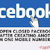 How to open closed facebook account after creating another ID from one mobile number
