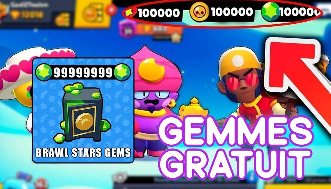 generateur de gemmes brawl stars 2021 Gemmes et or illimités pour Android iOS hacksoid