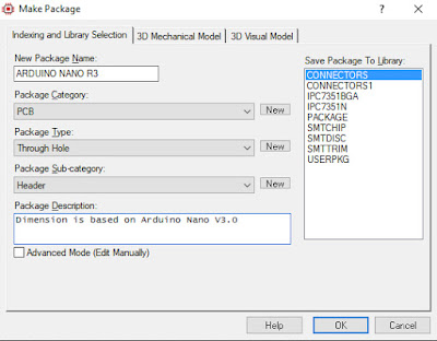 MY CREATIVE ENGINEERING: How to Add Arduino Nano Footprint PCB Package