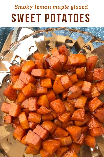 Savory Moments: Smoky lemon maple glazed sweet potatoes