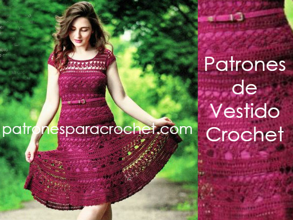 Bungalow Pelearse Final Patrones de Vestido Calado a Crochet