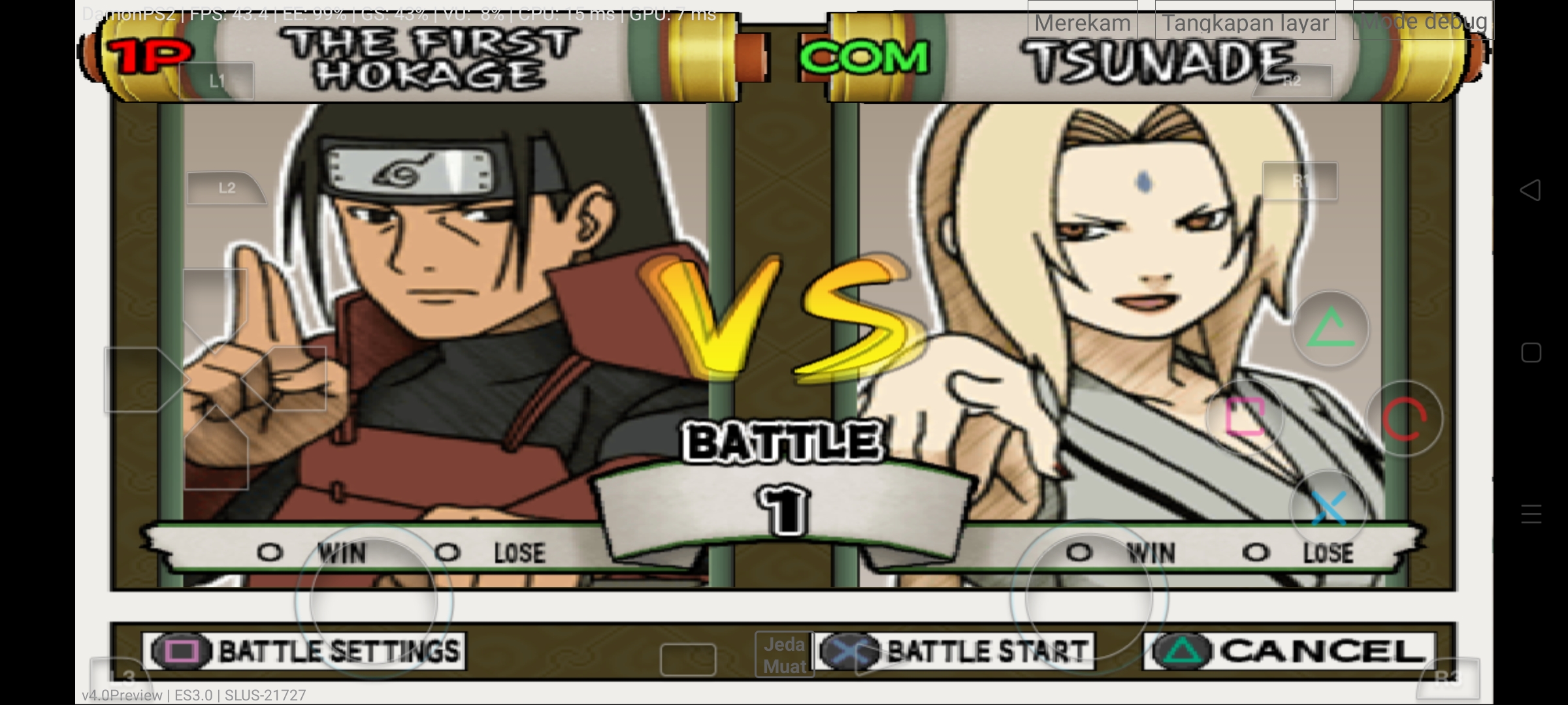 Game naruto ultimate blazing ps2 bisa dimainkan di android YouTube