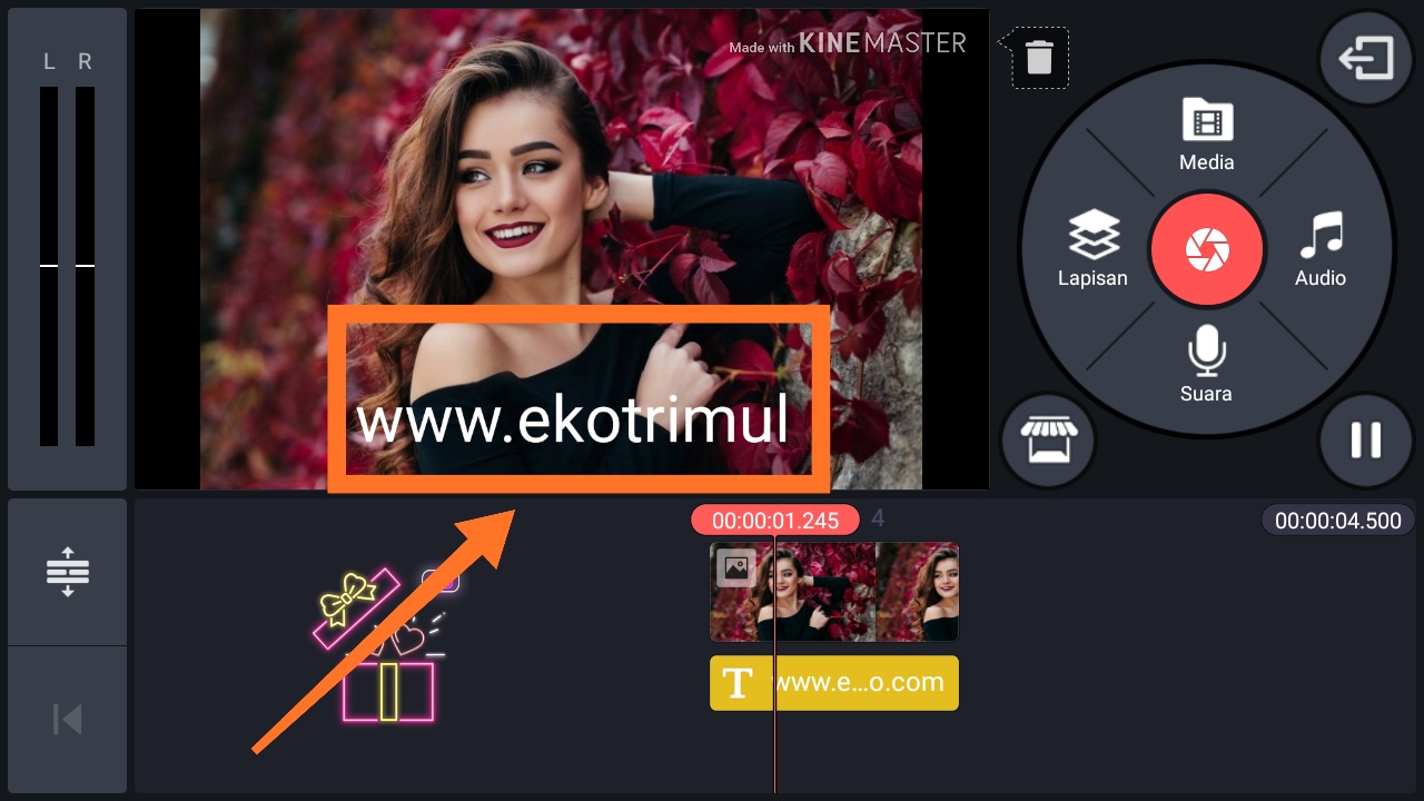 cara membuat video di kinemaster