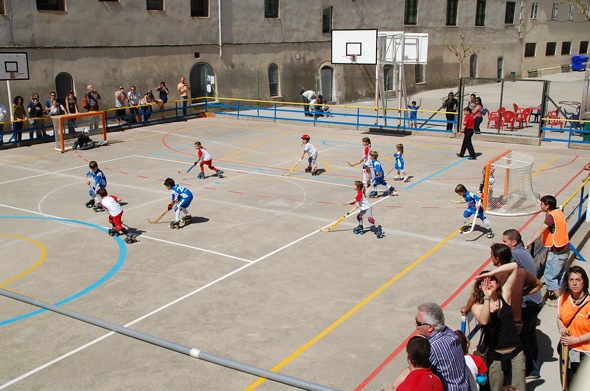BLOC DEL PATINATGE I L HOQUEI GIRON La Primera Trobada D escoles De 