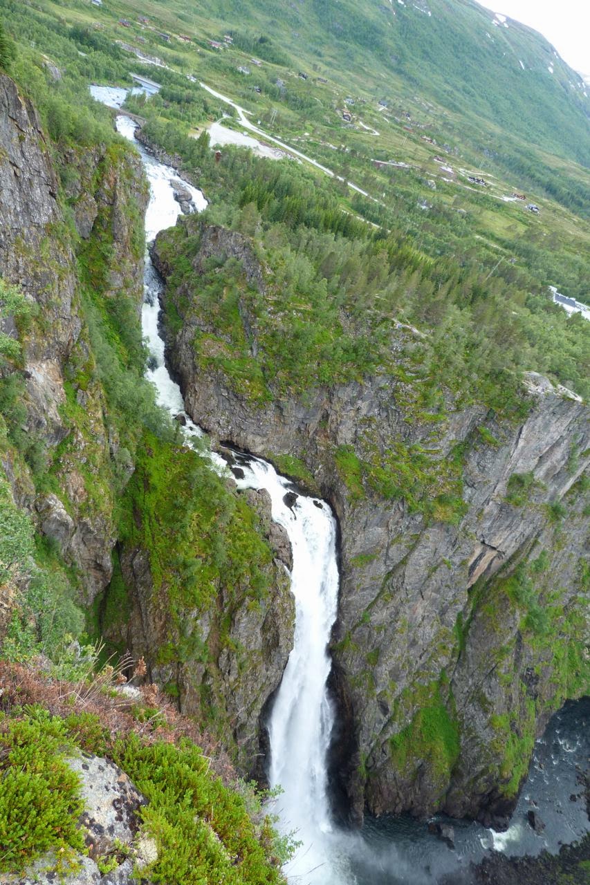 Noorwegen waterval Vorigsvossen
