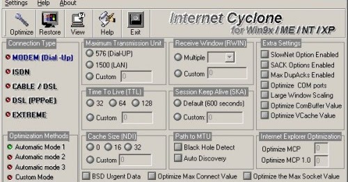 Software Mempercepat Koneksi Internet ~ Tips Trik Setting Internet