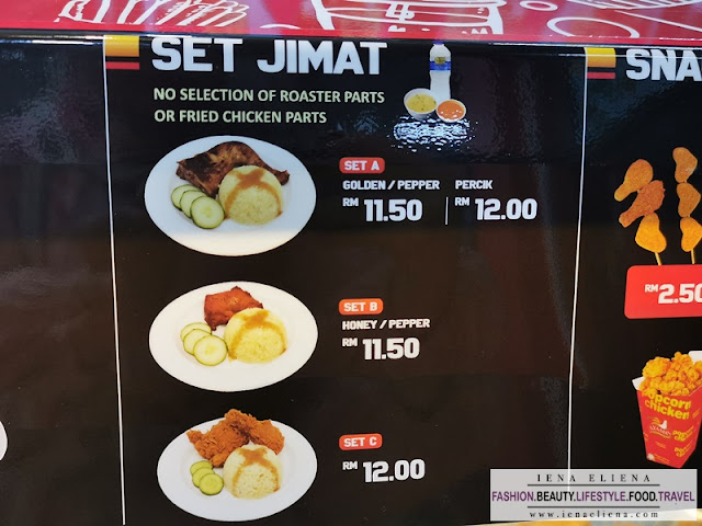 Antara Menu di Kedai Ayamas Taman Suntek Cheras