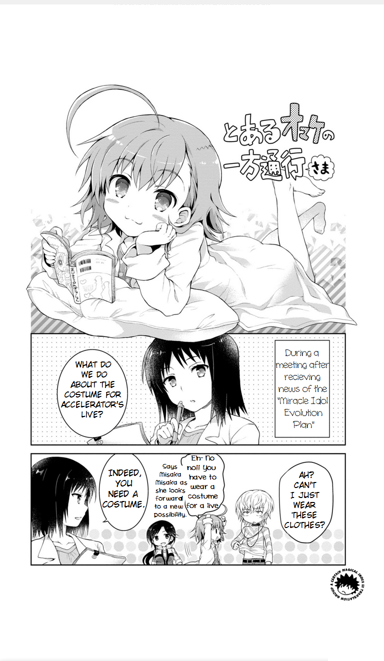ACertainIdolAccelerator- Vol.1 Chapter 10 10 5 Omake ACertainIdolAccelerator- Vol.1 Chapter 10 10 5 Omake