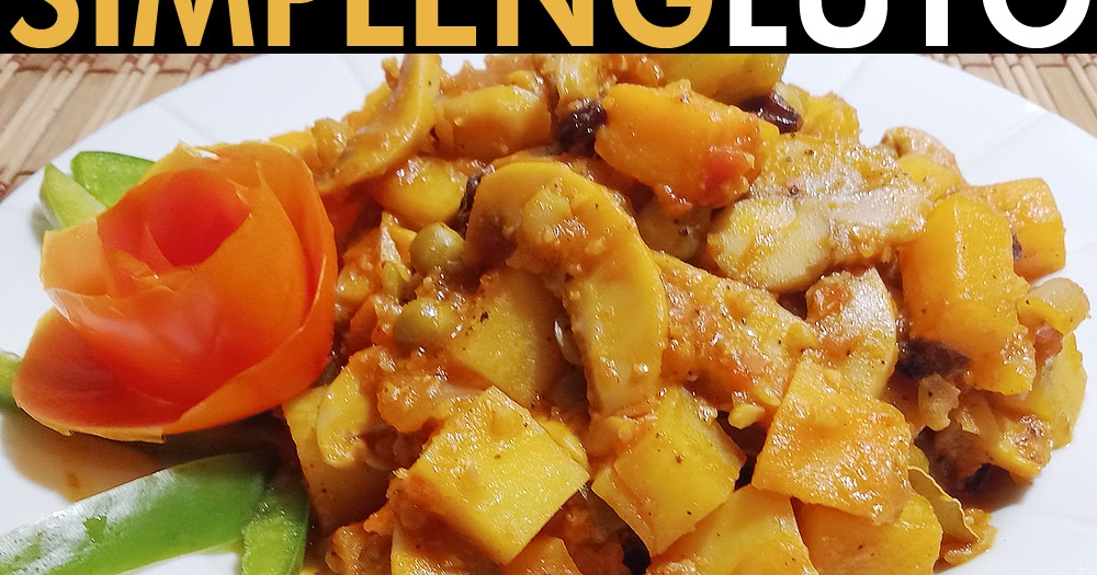 Vegetable Menudo Absolutely No Meat