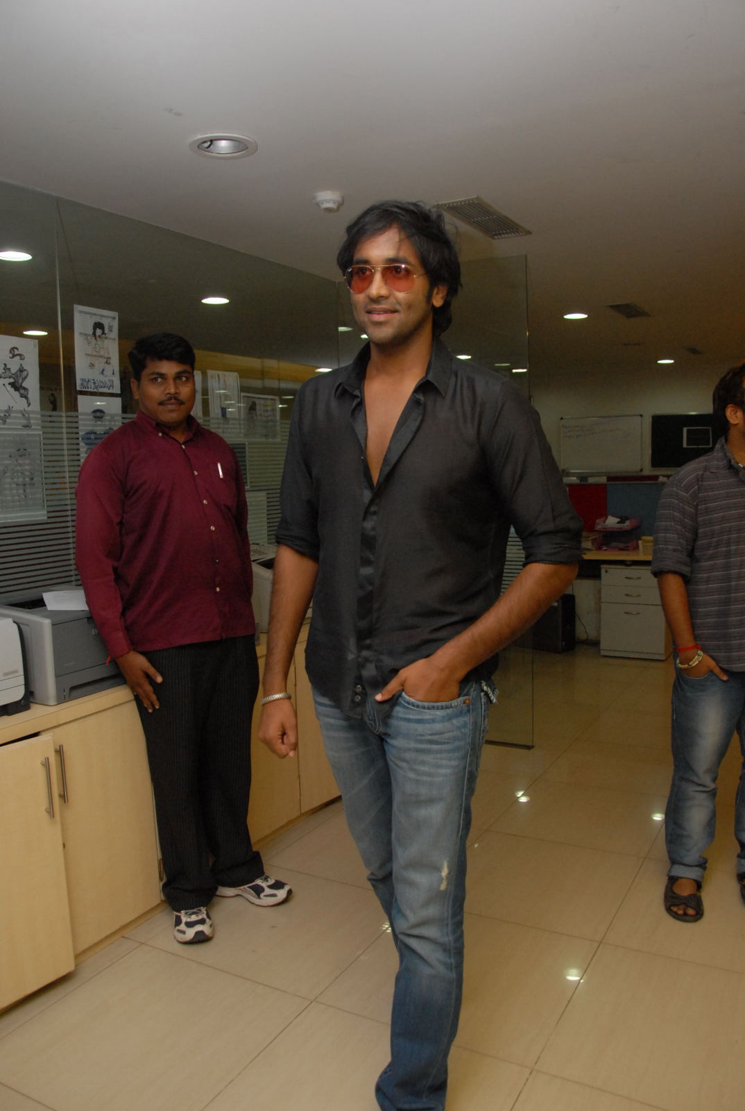 Manchu Vishnu at Denikaina Ready Audio Premier in Radio Mirchi