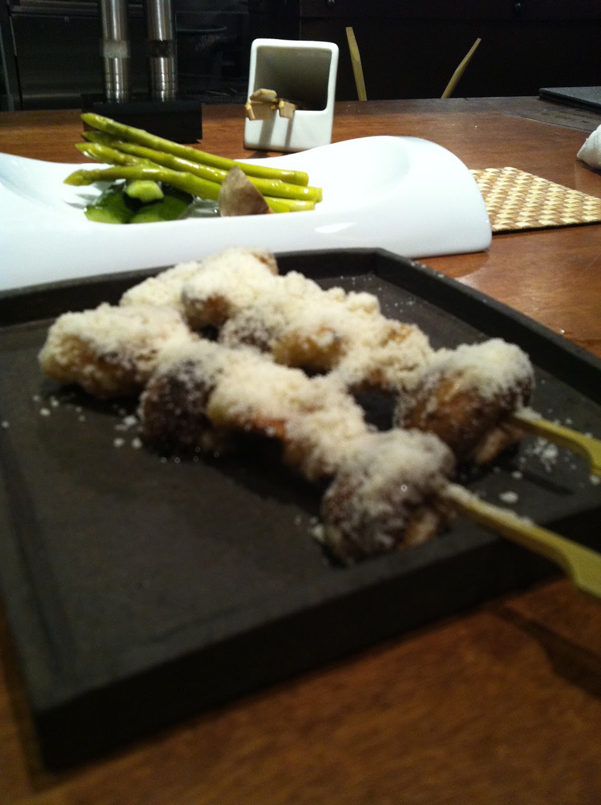 Small Bites EDK Blog Sumiyaki Akari Yakitori with wine