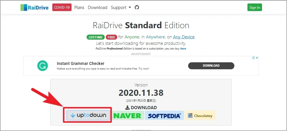 RaiDrive Download-step1