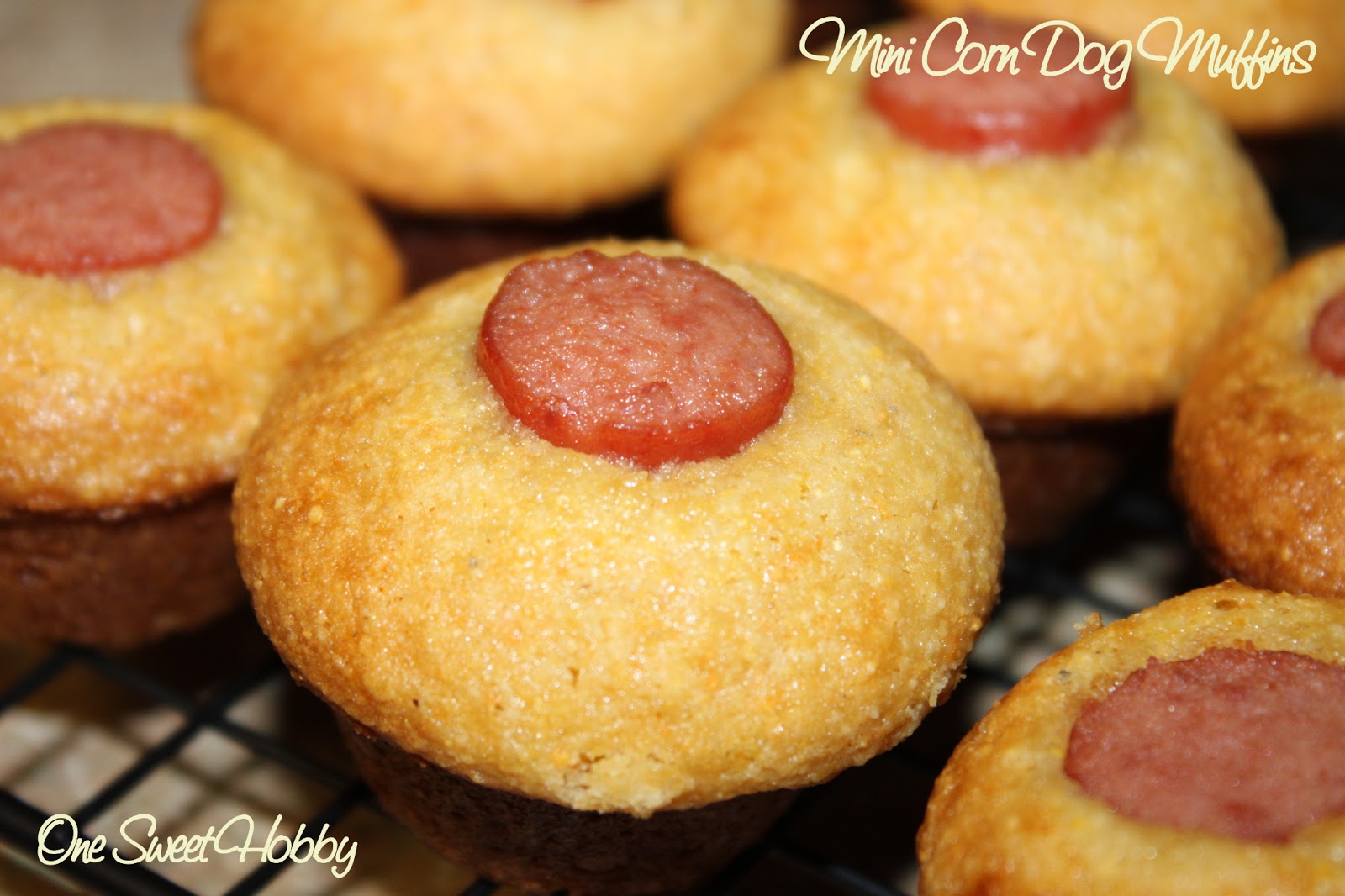 One Sweet Hobby Mini Corn Dog Muffins