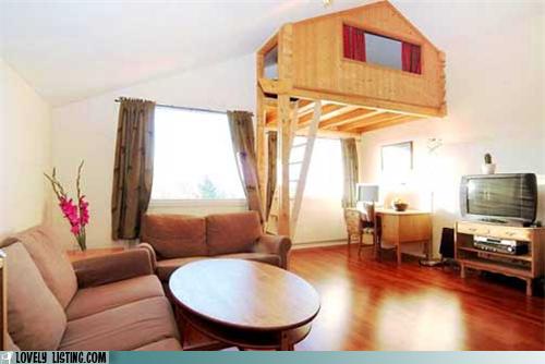 relaxshacks: an indoor tree fort/tree house in a living room!?